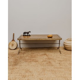 Table basse industrielle en métal n°822