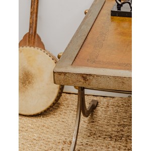 Table basse industrielle en métal n°822