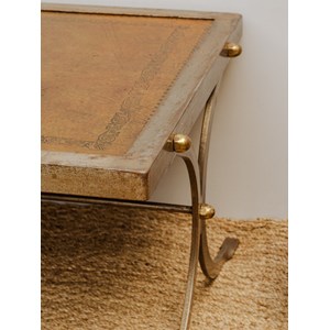 Table basse industrielle en métal n°822