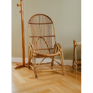 Ernest, le fauteuil en rotin n°722