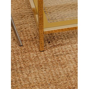 Table basse dorée en verre n°824