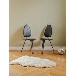 Alma, la paire de chaises noires n°1291