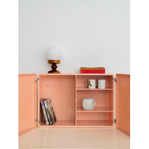 Étagère à pharmacie rose pastel n°719