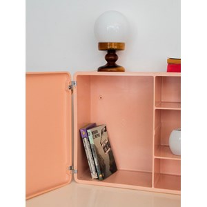 Étagère à pharmacie rose pastel n°719