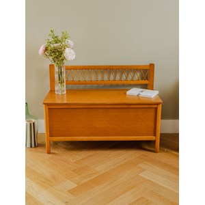 Lucien, le banc coffre en bois n°113