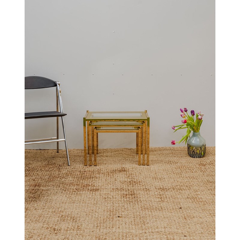 Tables gigognes dorées n°140