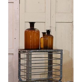 Nsemble de pots d'apothicaire en verre n°824