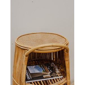 Desserte bar en rotin n°172