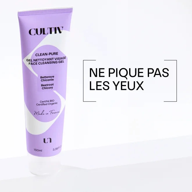 Clean-pure gel nettoyant visage