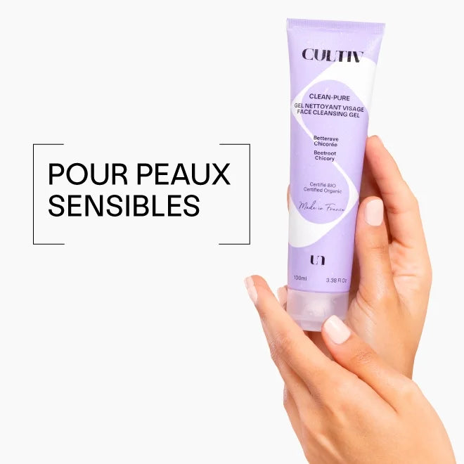 Clean-pure gel nettoyant visage