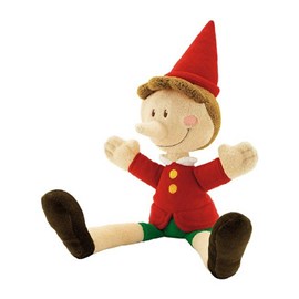 Peluche petite pinocchio rouge