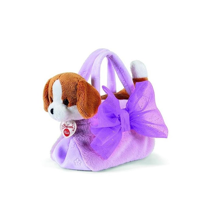Peluche chien avec sac - taille xs