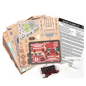 Maquette bois 3d - tv londres