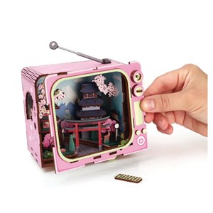 Maquette bois 3d - tv tokyo