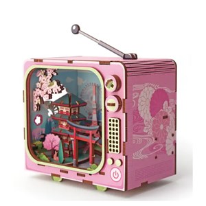 Maquette bois 3d - tv tokyo