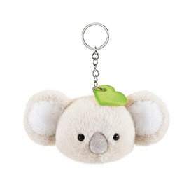 Charm koala coeur vert - porte clés