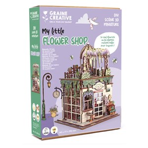 Maquette graine creative vert