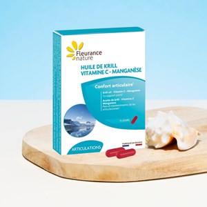 Huile de krill, vitamine c, manganèse - articulations