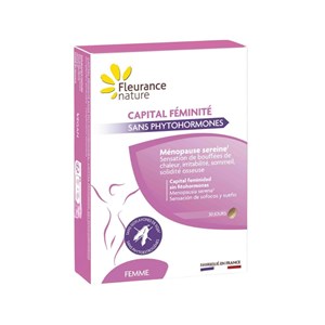 Capital féminité sans phytohormones - ménopause sereine