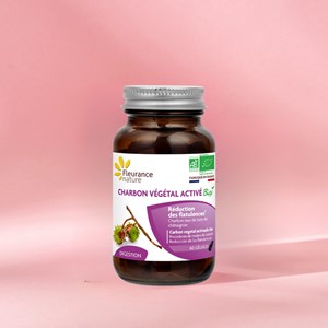 Charbon végétal activé bio - digestion et ballonnements