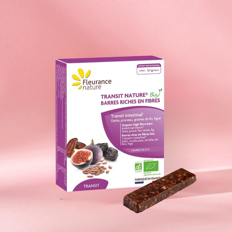 Transit nature® barres riches en fibres bio
