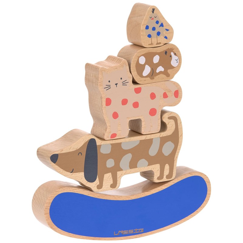 Jouet à empiler en bois little mateys