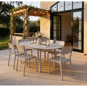 Table de jardin ronde