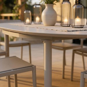 Table de jardin ronde