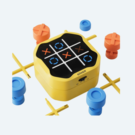 Giiker tic-tac-toe (yellow)