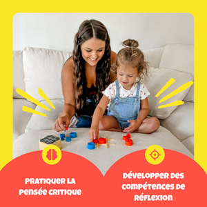 Giiker tic-tac-toe (yellow)