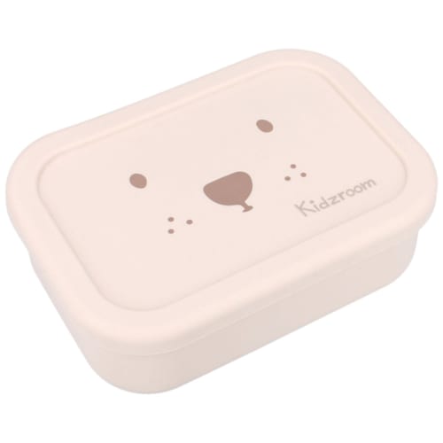 Kidzroom - Lunchbox Silicone 3 compartiments Ours Sable - Beige