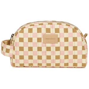 Trousse de toilette imperméable yellow pink mosaic hyde park