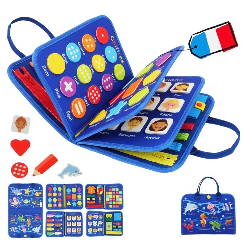 Busy board animaux de la mer