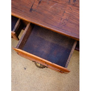 Table basse grand format  en bois exotique n°477