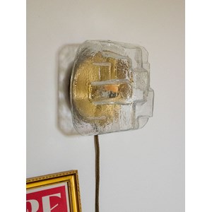 Applique ice en métal et verre n°174