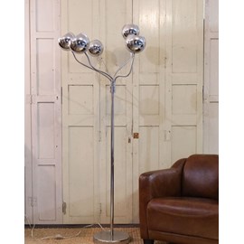 Grande lampadaire méduse chromé n°329