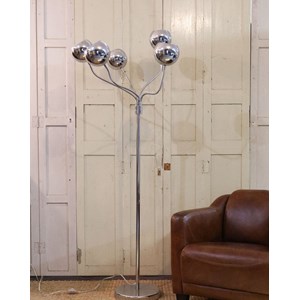 Grande lampadaire méduse chromé n°329