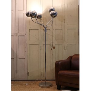 Grande lampadaire méduse chromé n°329