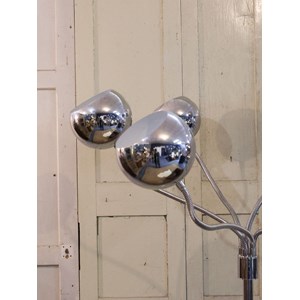 Grande lampadaire méduse chromé n°329