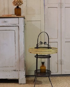 Table d'appoint en fer forgé n°706