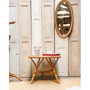 Léonie, la table basse en rotin n°476