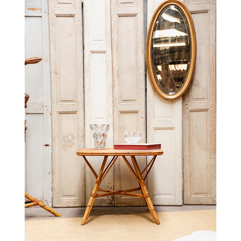 Léonie, la table basse en rotin n°476