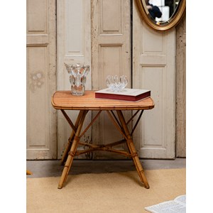 Léonie, la table basse en rotin n°476