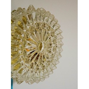 Applique texturée dorée en verre n°164