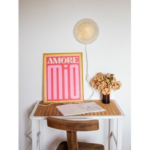 Applique demi lune texturée à poser n°172