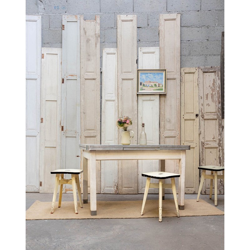 Table à manger mado en inox n°606