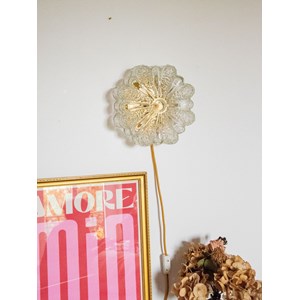 Applique cuivrée en verre n°159