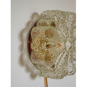 Applique cuivrée en verre n°159