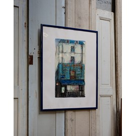 Illustration acrylique encadrée n°332