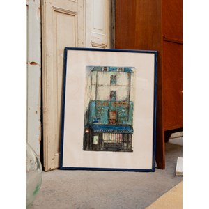 Illustration acrylique encadrée n°332